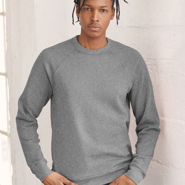 Bella + Canvas Sponge Fleece Raglan Crewneck Sweatshirt 3901 Sponge Fleece Raglan Crewneck Sweatshirt Thumbnail