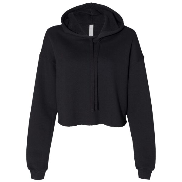 Bella + Canvas Women's Crop Fleece Hoodie 7502 Women's Crop Fleece Hoodie Thumbnail
