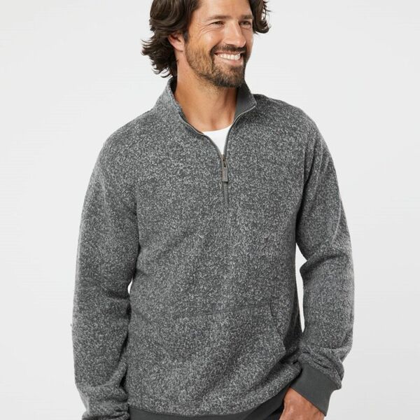 J. America Aspen Fleece Quarter-Zip Sweatshirt 8713 Aspen Fleece Quarter-Zip Sweatshirt Thumbnail