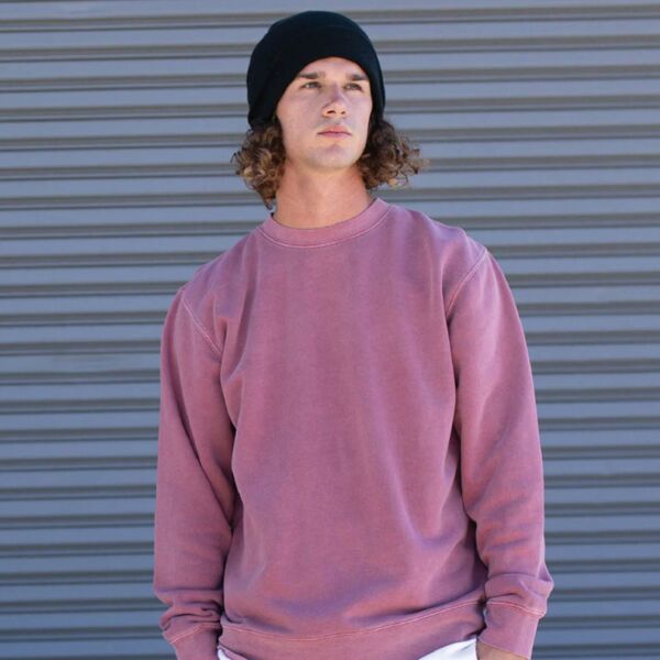 Independent Trading Co. Midweight Pigment-Dyed Crewneck Sweatshirt PRM3500 Midweight Pigment-Dyed Crewneck Sweatshirt Thumbnail