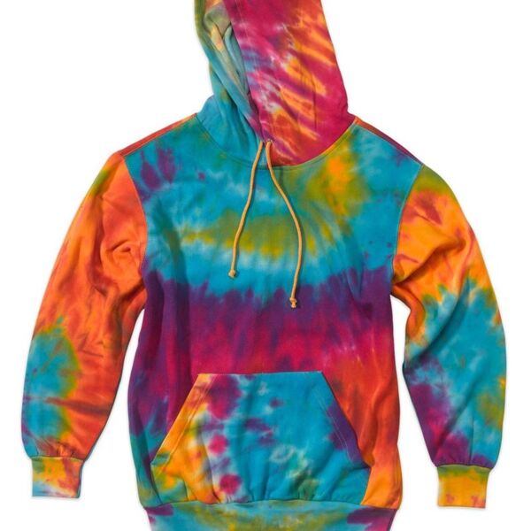 MV Sport Classic Fleece Tie-Dye Hooded Sweatshirt 1290 Classic Fleece Tie-Dye Hooded Sweatshirt Thumbnail