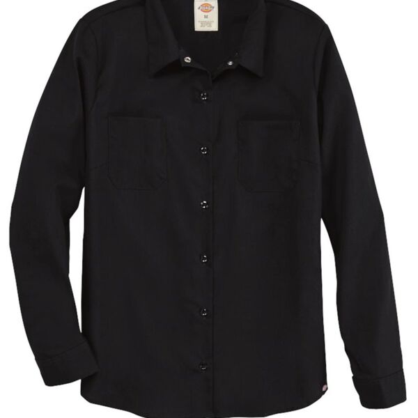 Dickies Women's Long Sleeve Industrial Work Shirt L5350 Women's Long Sleeve Industrial Work Shirt Thumbnail