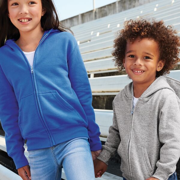 Port & Company Youth Core Fleece Full Zip Hooded Sweatshirt PC90YZH Youth Core Fleece Full Zip Hooded Sweatshirt Thumbnail