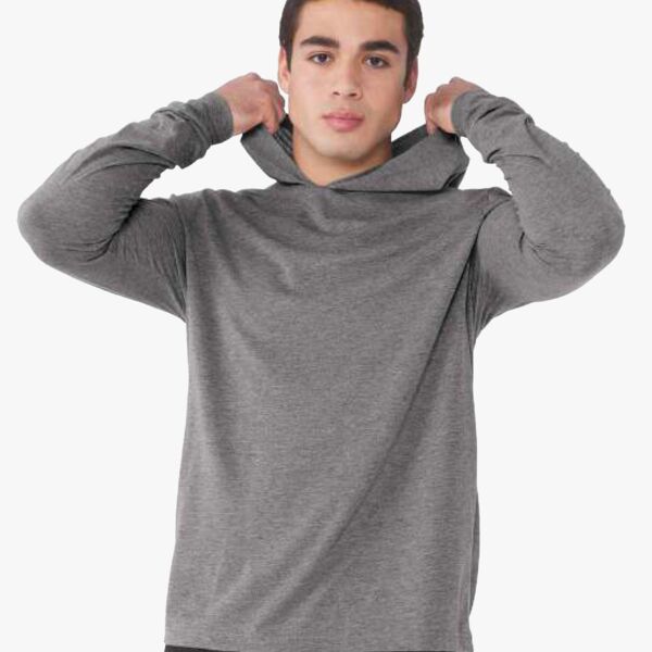 Bella + Canvas Jersey Hooded Long Sleeve Tee 3512 Jersey Hooded Long Sleeve Tee Thumbnail