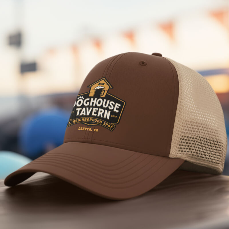 Doghouse Tavern Retro Trucker Thumbnail