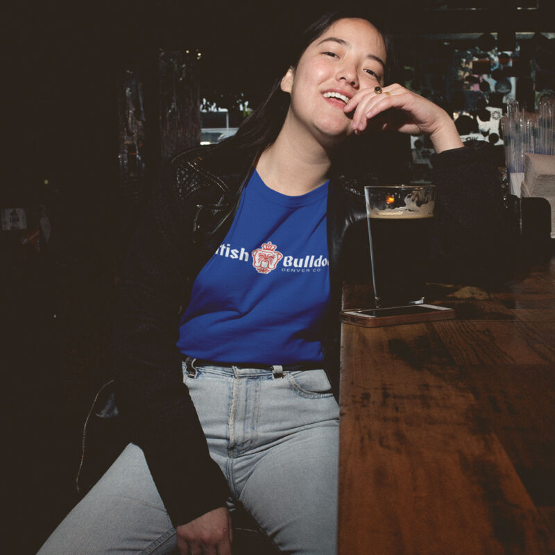 NEW! British Bulldog  - LittlePub_DM130_Perfect Tri ® Tee Thumbnail