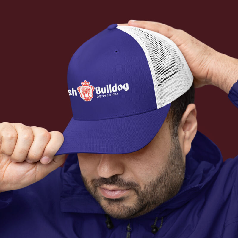 NEW! British Bulldog  - Revised YP Classic Retro Trucker Cap Thumbnail