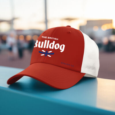 NEW! British Bulldog  - Revised YP Classic Retro Trucker Cap Thumbnail