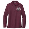 Women's Silk Touch Long Sleeve Polo Thumbnail
