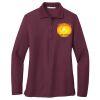 Women's Silk Touch Long Sleeve Polo Thumbnail