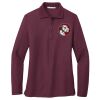 Women's Silk Touch Long Sleeve Polo Thumbnail