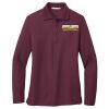 Women's Silk Touch Long Sleeve Polo Thumbnail