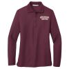 Women's Silk Touch Long Sleeve Polo Thumbnail