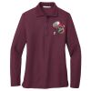 Women's Silk Touch Long Sleeve Polo Thumbnail