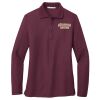 Women's Silk Touch Long Sleeve Polo Thumbnail